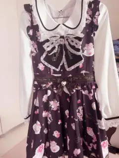 Salon de Fraise柄ワンピース LIZLISA