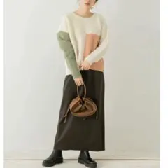 アーバンリサーチサニーレーベルSonnyLabelパッチワークニットプルオーバー