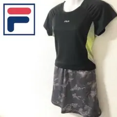 【美品！Mサイズ！人気ブランド！】FILAセットアップテニスウェア！