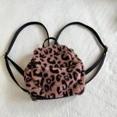 BARNYARDSTORM 豹柄☆ミニリュック〜収納多