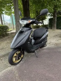 ヤマハジョグエボリューション2 SA39J つや消し黒　自賠責付　機関良好のサムネイル