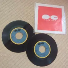 うしろ髪ひかれ隊　レコード2枚