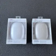 mod'shair（モッズヘア）スタイリッシュベースアップブラシ2個　白＆グレー