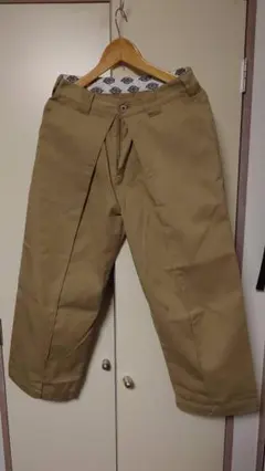 ジュエミJuemi/Dickies/コラボ/パンツ/ベージュ/M /即完品のサムネイル