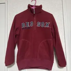 最終値下げ　BOSTON RED SOX プルオーバー ハーフジップフリース S