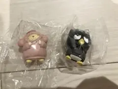 サンリオ むぎゅぎゅ!パーカーフィギュア　ポムポムプリン　バットばつ丸