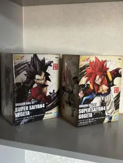 ✨週末価格✨ドラゴンボールGT 超人技画　超サイヤ人4ゴジータ&ベジータセット