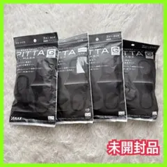 未開封】PITTAMASK ピッタマスク レギュラー3枚入 グレー×4パック
