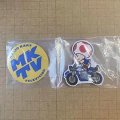 マリオカートワールド キャラマグネッツ キノピオ A ステッカーのサムネイル