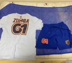 あと3時間で消します。 Zumba 01 正規品Tシャツ＆ショートパンツセット