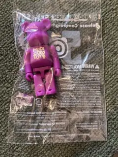 MediCom Toy 紫色 ベアブリック フィギュア