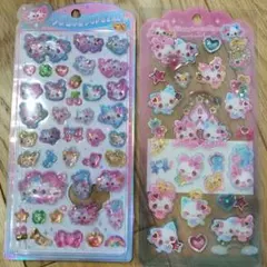 正規品　うるちゅるPOPシール　ドロップジュエリーシール　まじかるみゅーちゃん