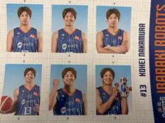 茨城ロボッツ 中村功平選手 証明写真