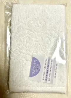 今治タオル　ハンドタオル　ホワイトタオル エンボス加工