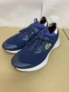 ％LACOSTE ラコステ スニーカー ネイビー メンズ