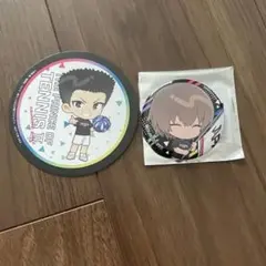 アニカフェ　テニフェス　缶バッジ　コースター