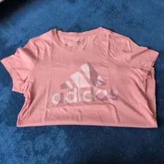 adidas アディダス Tシャツ ピンク 160のサムネイル
