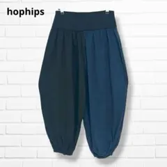 hophips✨バルーンパンツ【Ｆ】レディース ブラック ネイビー コットン混