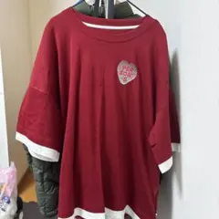 PERSON'S ハートロゴ 刺繍半袖Tシャツ 3Lのサムネイル