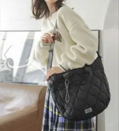 ニコアンド　オリジナルラウンド2wayトートバッグ