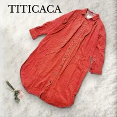 綿 ロングワンピース