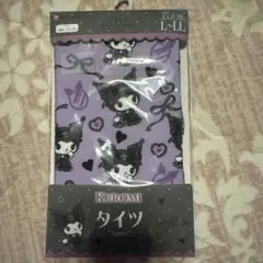 クロミ☆タイツ☆KUROMI☆L～LL☆新品！パープル☆