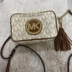 Michael Kors ショルダーバッグ アイボリー/ブラウン