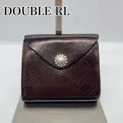 【希少品】RRL doubleRL 財布　コンチョ　イタリア　ダブルアールエル Double RL 新品 ダブルアールエル CONCHO LEATHER WALLET