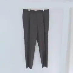 Ele-Ku:l　エレクール　スラックス　ビジネスパンツ　ストライプ　ツータック