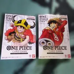 ワンピースカード ワンピースデイ2025 2024各１SET 未開封品です。