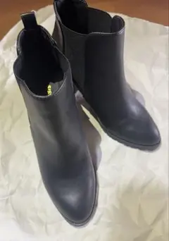 JEANASiS ショート ブーツ M ブラック 黒　サイドゴア ジーナシス