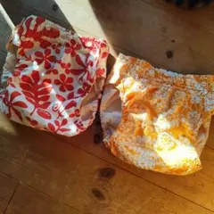 obispo 布おむつカバー　2枚セット　フリーサイズ　日本製