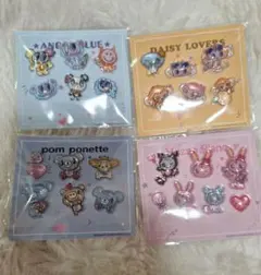 【4種】ナルミヤキャラクターズオリジナルぷっくりシール