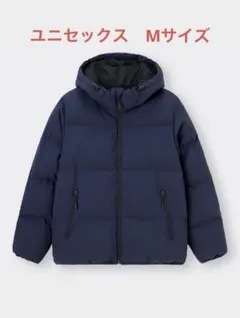 GU ヒートパデッドブルゾン　ユニセックスMサイズ　濃紺