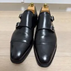クロケットアンドジョーンズ　ダブルモンクストラップ size 7 1/2のサムネイル