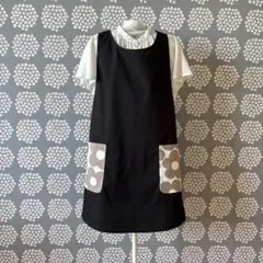 【ハンドメイド】北欧風バッククロスエプロン