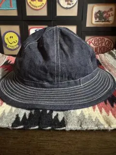 62.5cmUS ARMY M-37Denim HATシャワースラブデニムハット - メルカリ