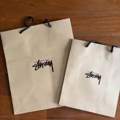 STUSSY ステューシー ブラウン 紙タグ 三種類 - メルカリ