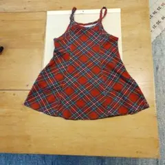 BeBe ノースリーブ チェック柄 120cm