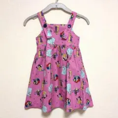 ディズニープリンセス　キッズ　ワンピース　90　リンクアットのサムネイル