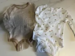 babyGAP 6–12 months / 70cm 長袖ボディ 2枚セット