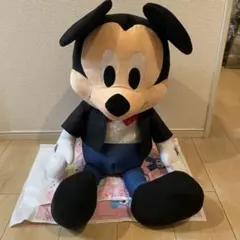 ディズニー ミッキーマウス ぬいぐるみ タキシード 約60cm