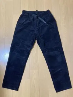 グラミチ　コーデュロイパンツ　ブラック