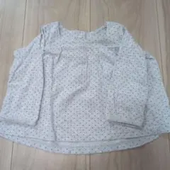 PETIT BATEAU ドット柄長袖Tシャツ 6m