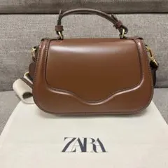 ZARA ブラウン ハンドバッグ　新品　未使用