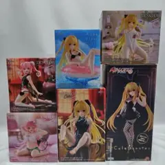 To LOVEる-とらぶる-ダークネス プライズフィギュア 7体まとめ売り
