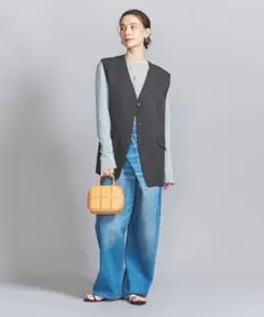 BEAUTY&YOUTH UNITED ARROWS ツイル カラーレスベスト