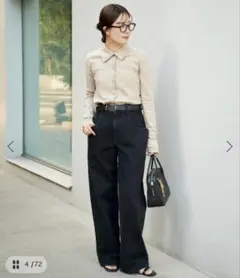 【新品・未使用・タグ付】R'IAM-PLAGE デニムオールインワン 36 Plage】R'IAM デニムオールインワン