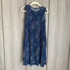 UNIQLO 花柄ノースリーブワンピース 150