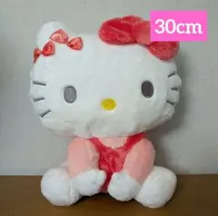 ハローキティ リボンおすわりドールBIG ぬいぐるみ